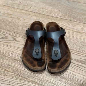 Birkenstock Gizeh gunmetal